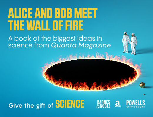 Alice and Bob Meet the Wall of Fire - The Biggest Ideas in Science from Quanta – Available now!