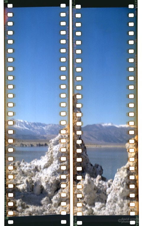 Tufa at Mono Lake (1) with the No. 3 Brownie Model B