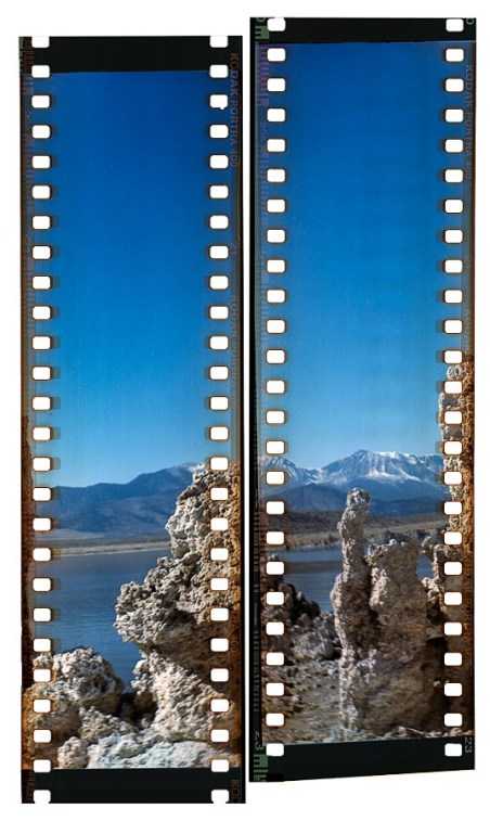 Tufa at Mono Lake (2) with the No. 3 Brownie Model B