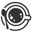 breakfast, cafe, coffee, coffee shop, cup, drink, morning icon