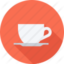 cafe, coffee, cup, saucer icon
