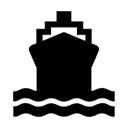 cruise ship, ferry, ocean, sea, ship icon