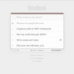 screenshot of the Hoodie-Angular-Backbone-Ember-Todomvc-implementation