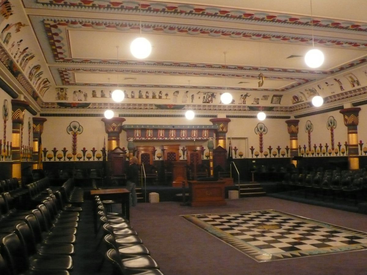 Egyptian Room interior