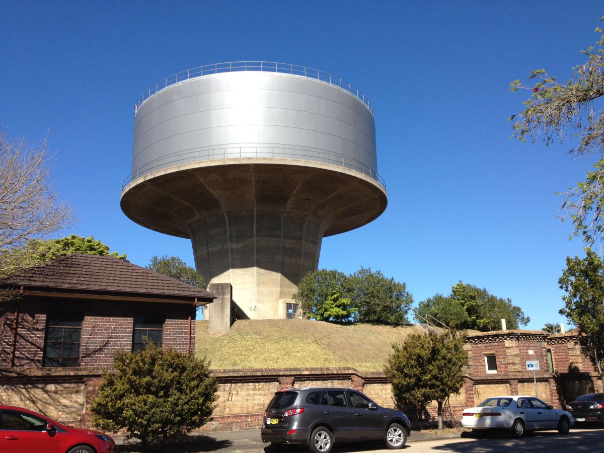 Petersham water tower