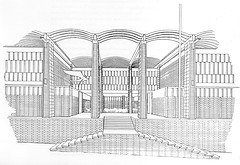 United States Embassy - Amman, Jordan - Entrance Rendering