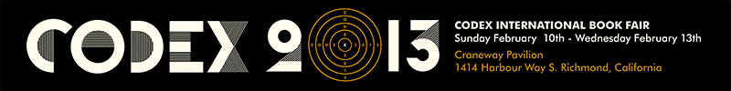 CODEX International Book Fair 2.10.13 - 2.13.13