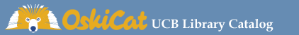 OskiCat: UCB Library Catalog