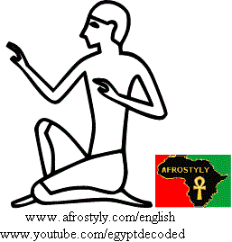 Seated man - A1 - Hieroglyphic Sign List of Gardiner, Medu Neter, Hieroglyphs Alphabet