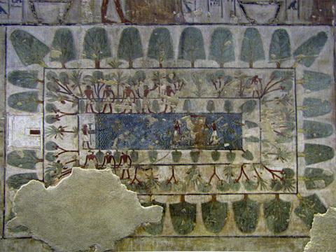 Rekhmire's Garden and Pool