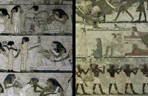 Banquet Scene &amp; Temple Industries