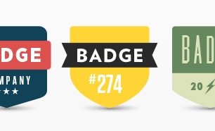 Minimal Badges PSD