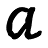 a