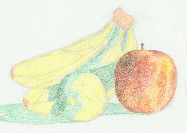 Pushing the darks in the apple