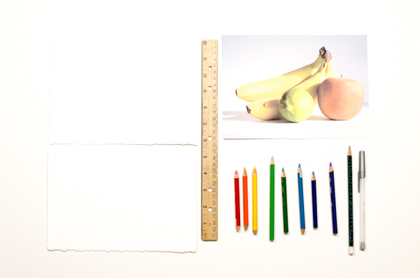 2-Layer color pencil - supplies