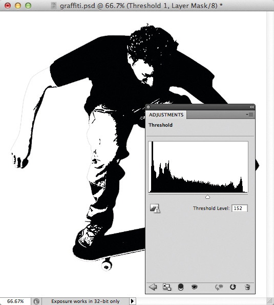 Banksy Graffiti Effect: Step 2