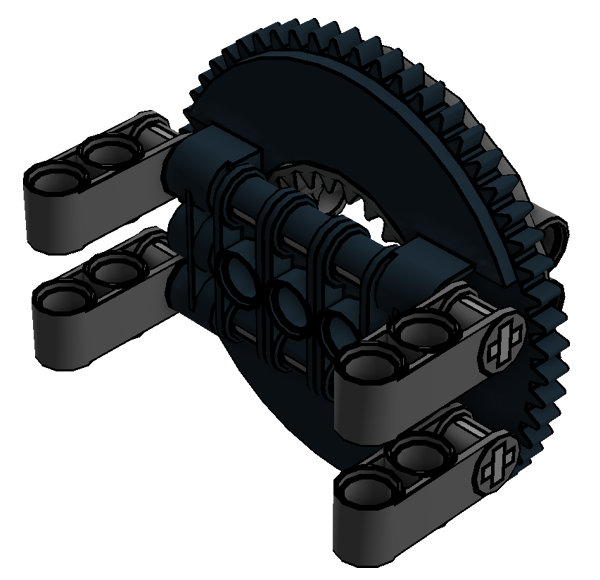 Planetary Geared Wheel 01