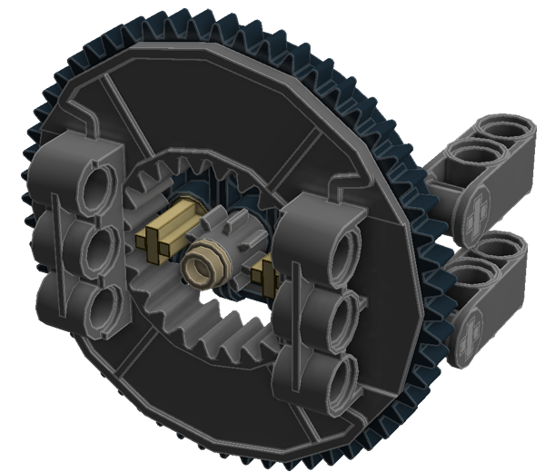 Planetary Geared Wheel 02