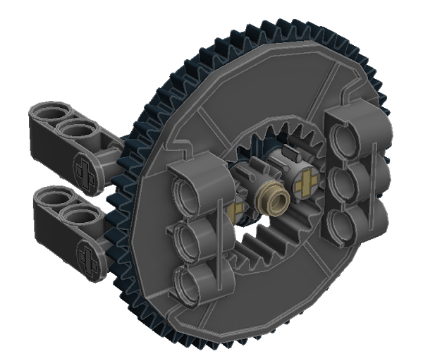 Planetary Geared Wheel 03