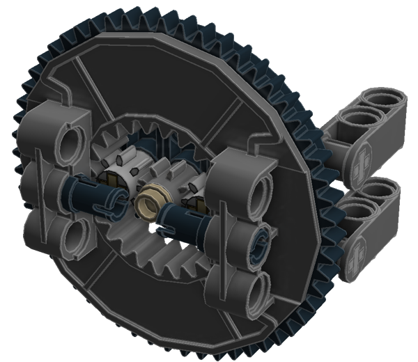 Planetary Geared Wheel 05
