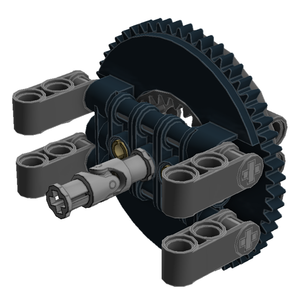 Planetary Geared Wheel 06A
