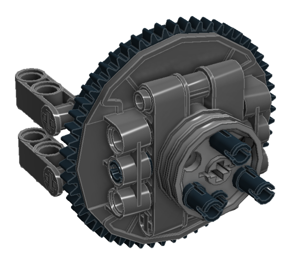 Planetary Geared Wheel 08