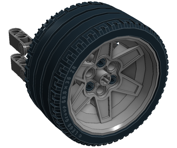 Planetary Geared Wheel 09