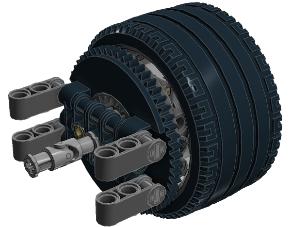 Planetary Geared Wheel 10A
