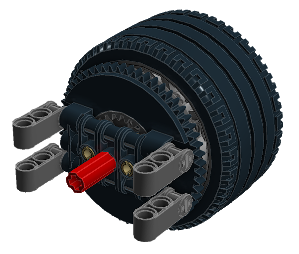 Planetary Geared Wheel 10B