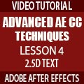 Advanced AECC Techniques: FOUR - 2.5D Text