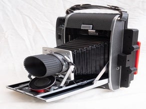 Polaroid 110 4x5 conversion kit