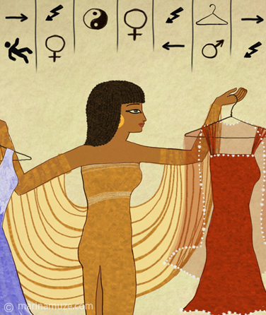 Modern Ancient Egypt dresses c