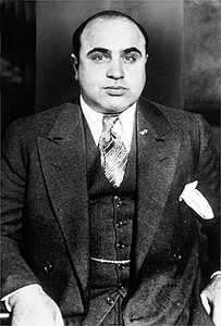 Al Capone, c. 1935.