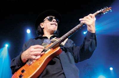 Carlos Santana, 2000.