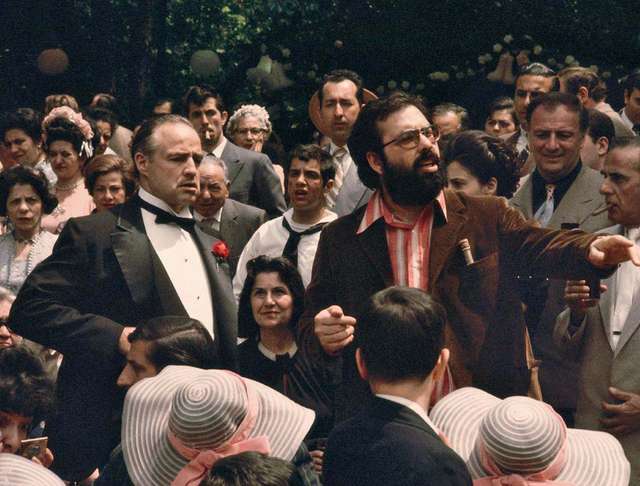 filming of The Godfather