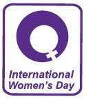A logo for International Women's Day.