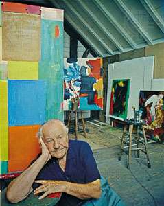 Hans Hofmann, photograph by Arnold Newman, 1960.