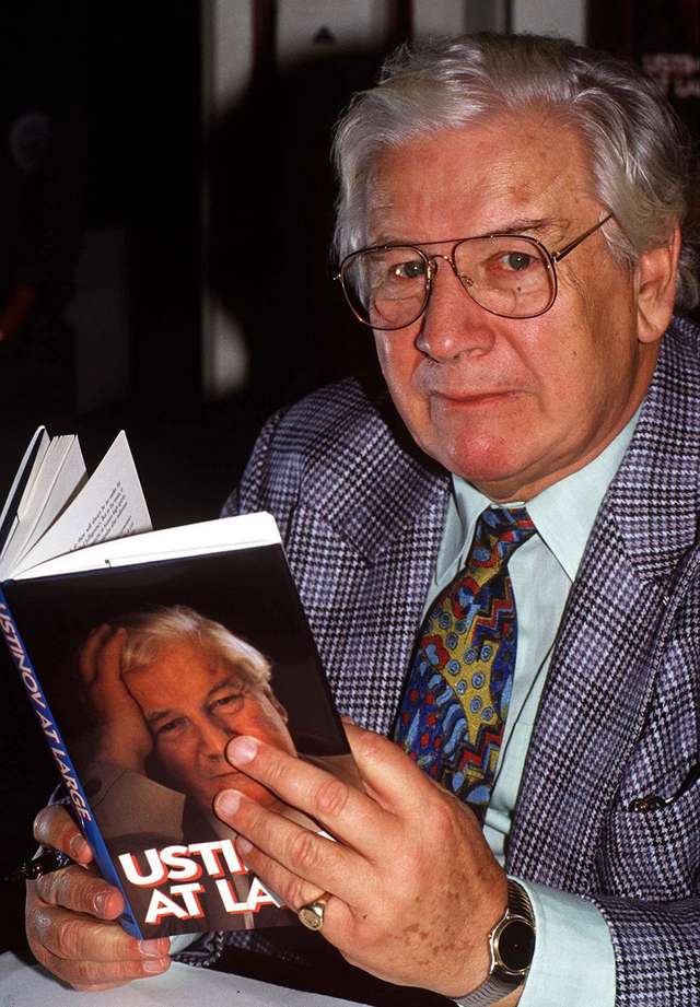 Sir Peter Ustinov, 1991.