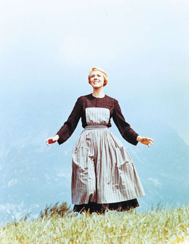 Julie Andrews in The Sound of Music