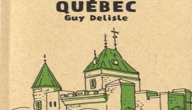 The comic book "Sketches of Quebec" by Guy Delisle