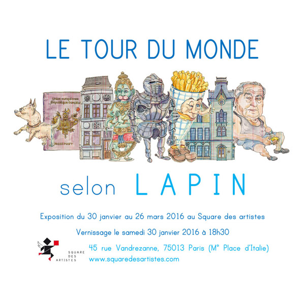 le tour du monde selon lapin