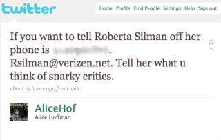 Look Who's Snarking Now: Novelist Uses Twitter to Trash Critic