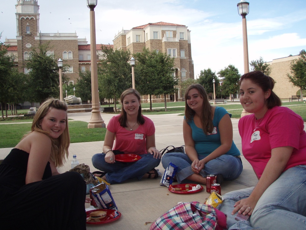 Students at the Back-To-School Bash