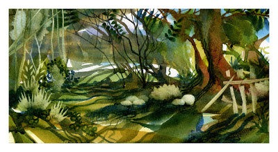 John Salmon watercolor