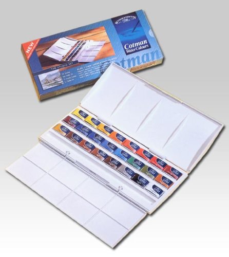 Winsor Newton Cotman 45 Half Pan Watercolour Set