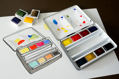 Winsor & Newton Artists' Watercolour Bijou Box