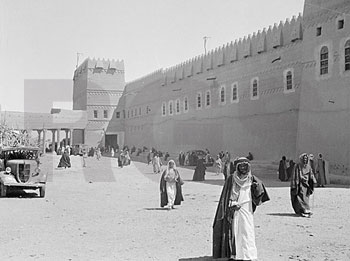 Royal Palace in Riyadh, 1937